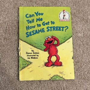 Sesame Street Book with Elmo